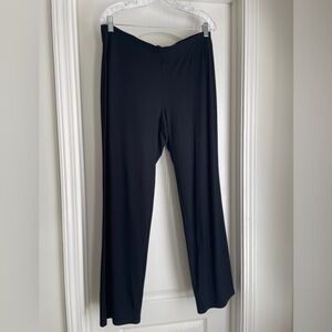 Eileen Fisher Heavy Knit Black Pants